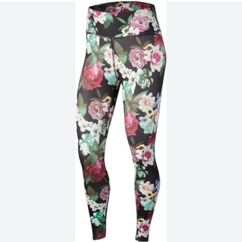 Nike Dri-fit Floral Print Leggings